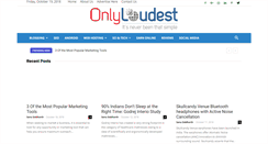 Desktop Screenshot of onlyloudest.com